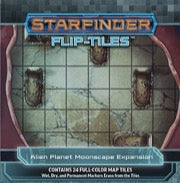 Starfinder RPG: Flip-Tiles - Alien Planet Moonscape