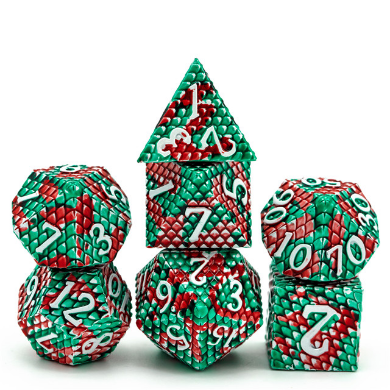 FBG4248 Pit Viper Dragon Scale (Polyhedral Dice Set)