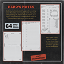 Dungeon Notes Hero's Journals 3 Pack - Black