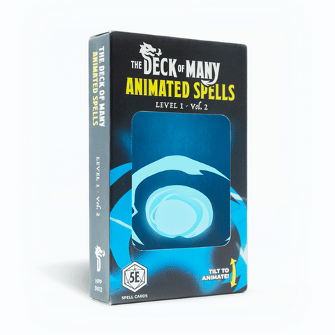 The Deck of Many: Animated Spell Cards - Level 1 Vol. 2