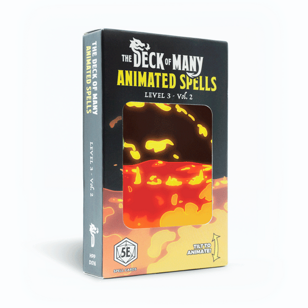 The Deck of Many: Animated Spell Cards - Level 3 Vol. 2