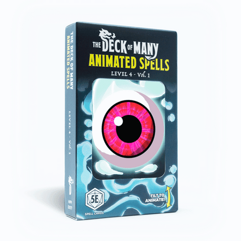 The Deck of Many: Animated Spell Cards - Level 4 Vol. 1