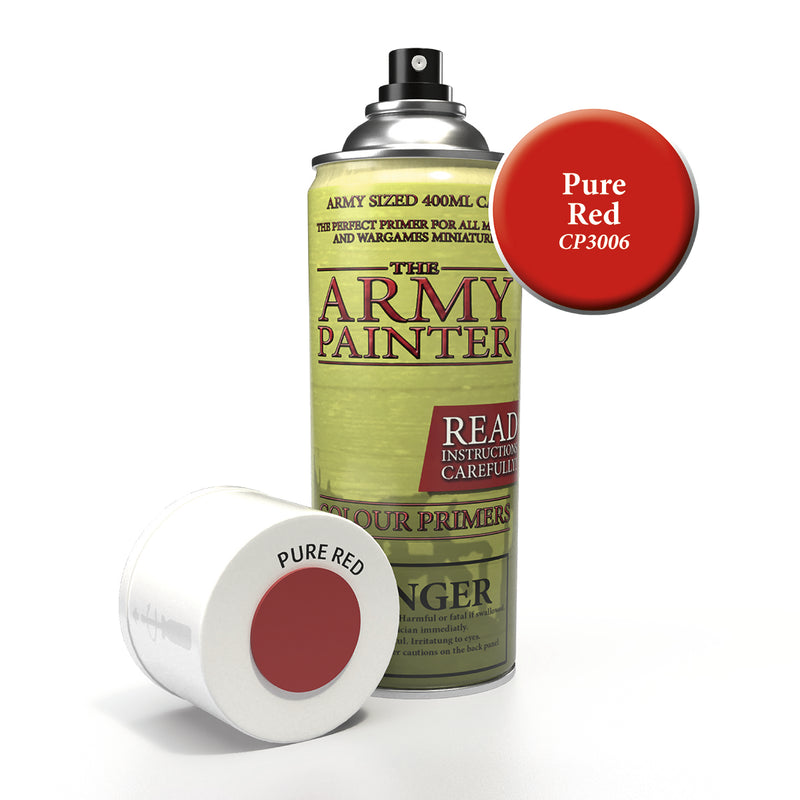 Army Painter Color Primer: Pure Red (400 ml)