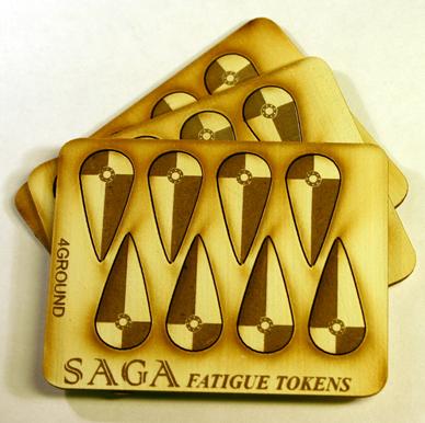 SAGA: Kite Shield Fatigue Markers - 4SAGA03