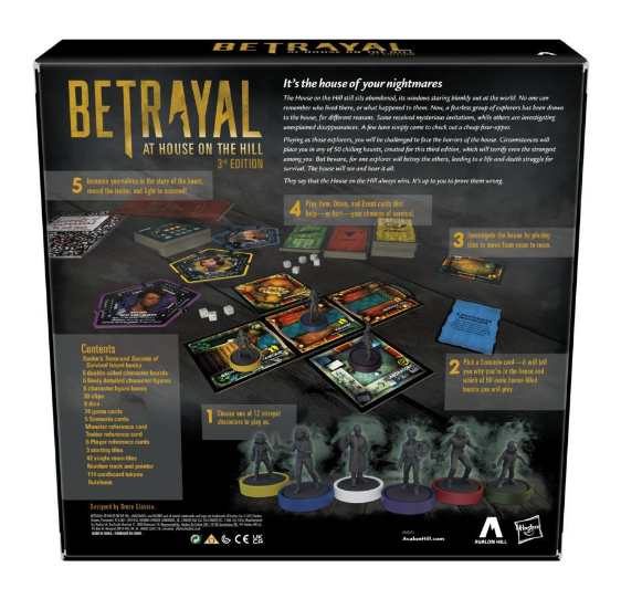 Betrayal at House on the Hill (3rd Edition)