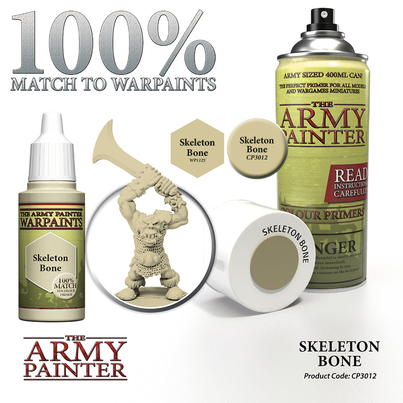 Army Painter Color Primer: Skeleton Bone (400 ml)