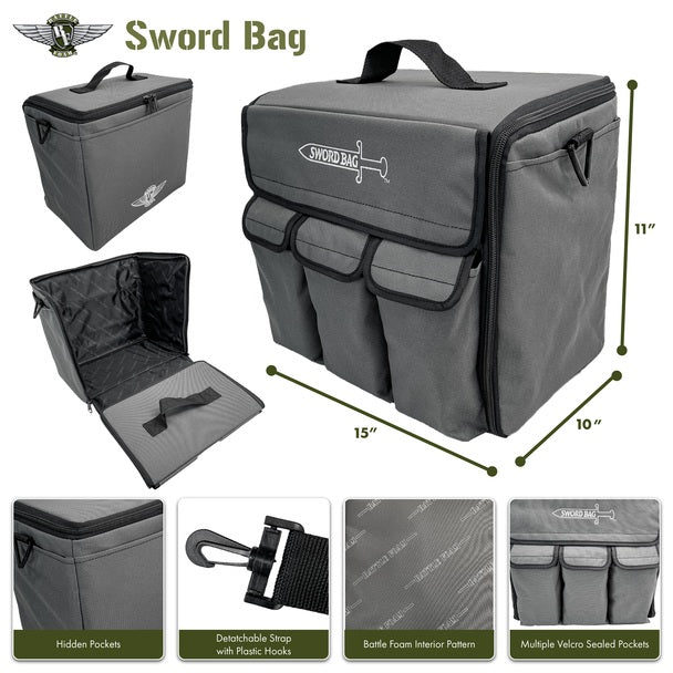 Battle Foam BF Sword Bag Standard Load Out (Grey)