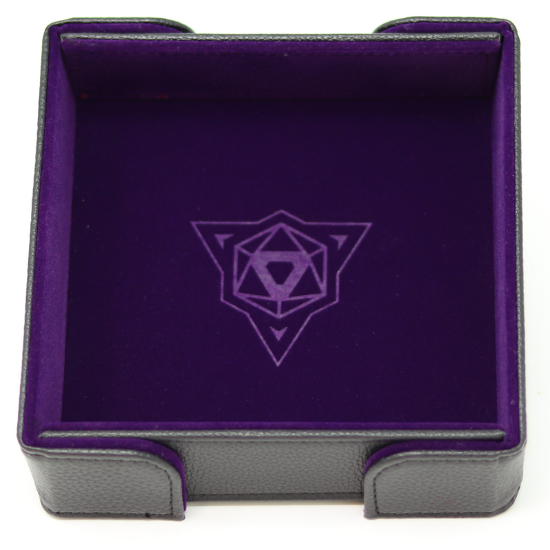 Die Hard Dice: Magnetic Square Tray w/ Purple Velvet