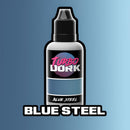 Blue Steel Metallic Acrylic Paint