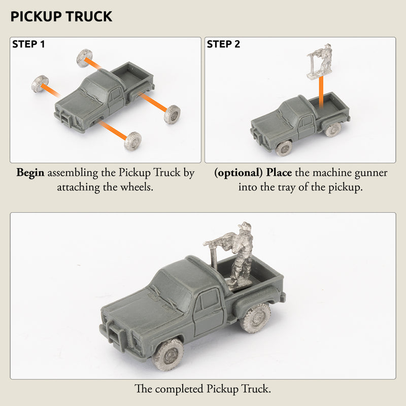Team Yankee: World War III - US Pickup Trucks TUS713