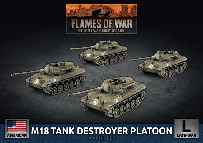 Flames of War - M18 Tank Destroyer Platoon