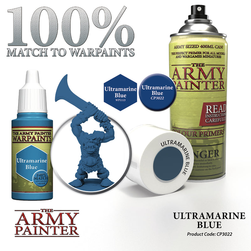 Army Painter Color Primer: Ultramarine Blue (400 ml)