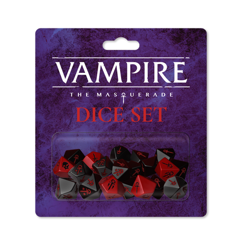 Vampire the Masquerade Dice Set