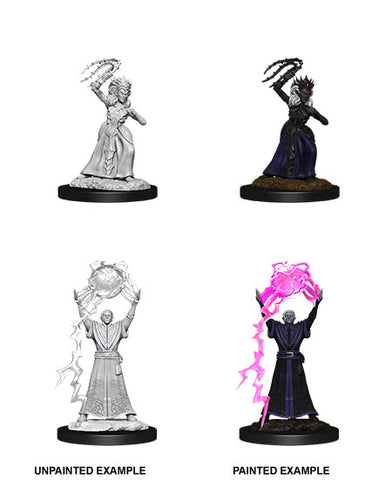 WZK 90071 Drow Mage & Drow Priestess