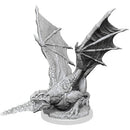 WZK 90589 D&D Nolzur's Marvelous Unpainted Minis: White Dragon Wyrmling
