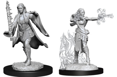 WZK 90149 Nolzur's Marvelous Miniatures: Multiclass Warlock & Sorcerer Female