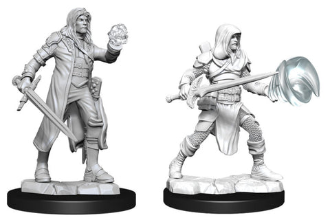 WZK 90150 Nolzur's Marvelous Miniatures: Multiclass Fighter & Wizard Male