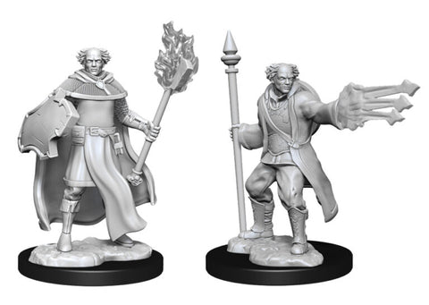 WZK 90151 Nolzur's Marvelous Miniatures: Multiclass Cleric & Wizard Male