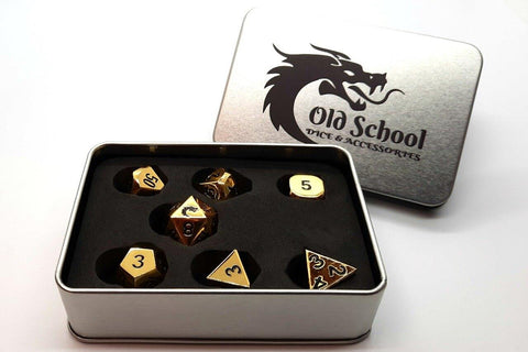 OSDMTL-50 Halfling Forged Shiny Gold 7 die set