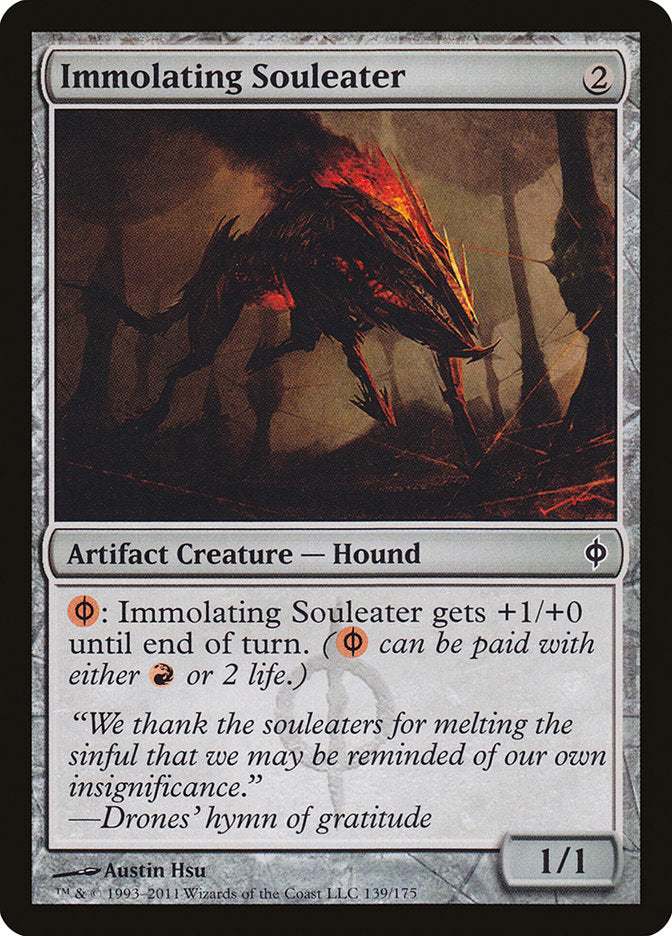 Immolating Souleater [New Phyrexia]