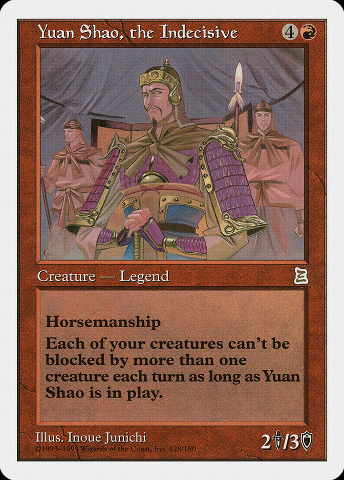 Yuan Shao, the Indecisive [Portal Three Kingdoms]