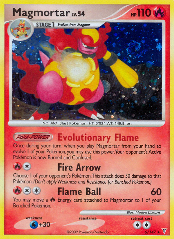 pokemon magmortar card - Battle Partners remove 2 damage counters from Magmortar Magmortar - Reverse Holofoil Secret