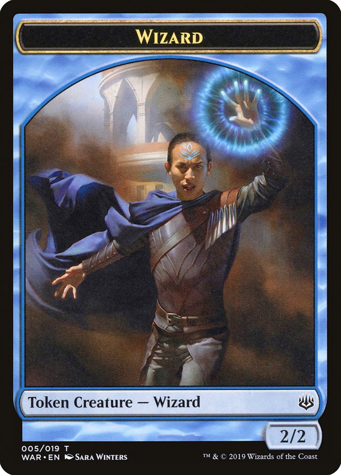 mtg cards that make wizard tokens Stainless Steel Token - Metal Token Creature Goblin Wizard Rarity Wizard [War of the Spark