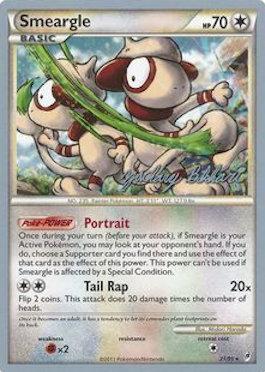 pokemon world championship 2012 cards value Smeargle (8/90) (CMT