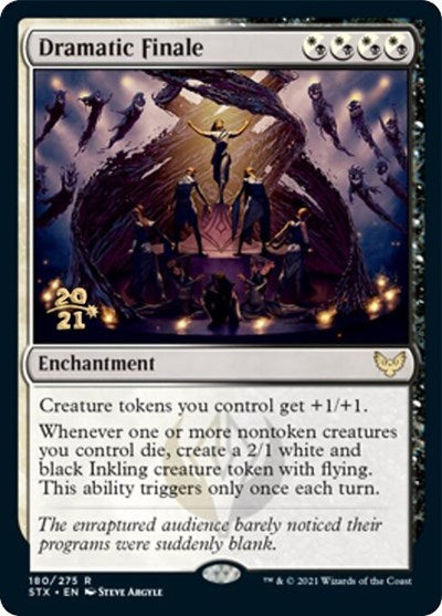 mtg inkling cards Token (2/1 - Flying) by Peter Mohrbacher Combat Calligrapher Commander 2021