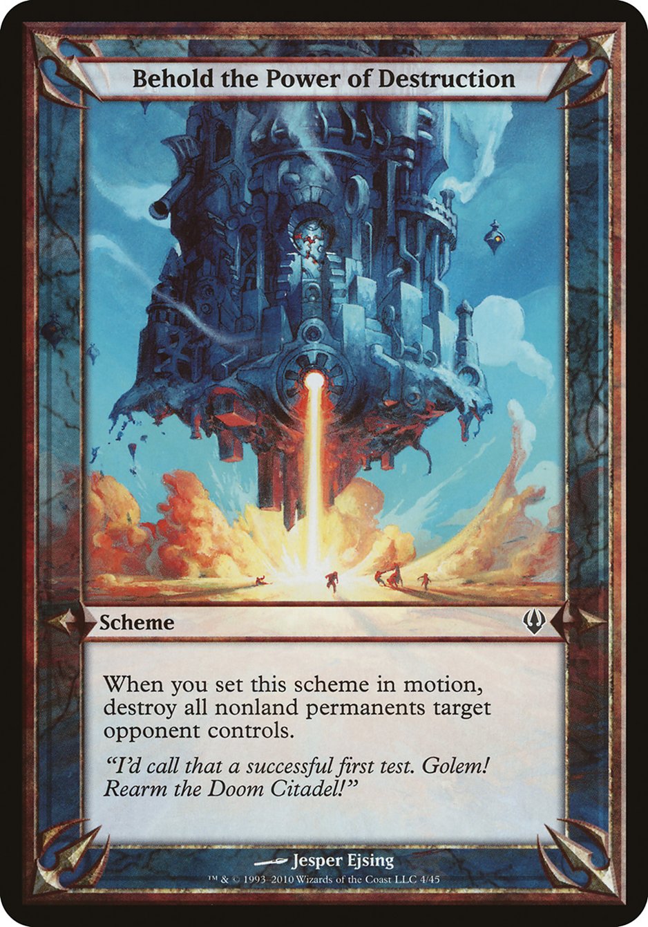 mtg archenemy scheme cards Set Name: archenemy, 187 cards