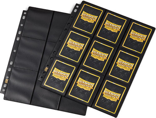 Dragon Shield Binder Pages: 18-Pocket Sideloader - NonGlare (50)