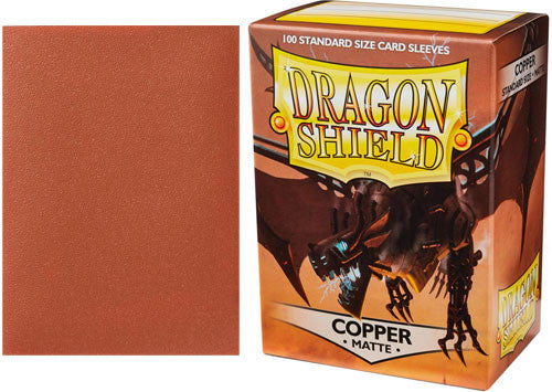 Dragon Shield Sleeves - Copper Matte