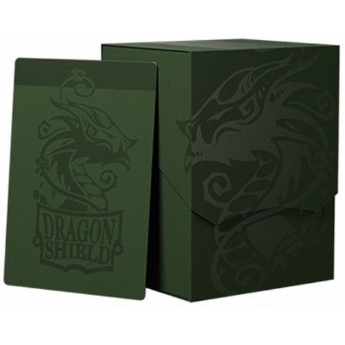 Dragon Shield Deck Shell: Forest Green/Black