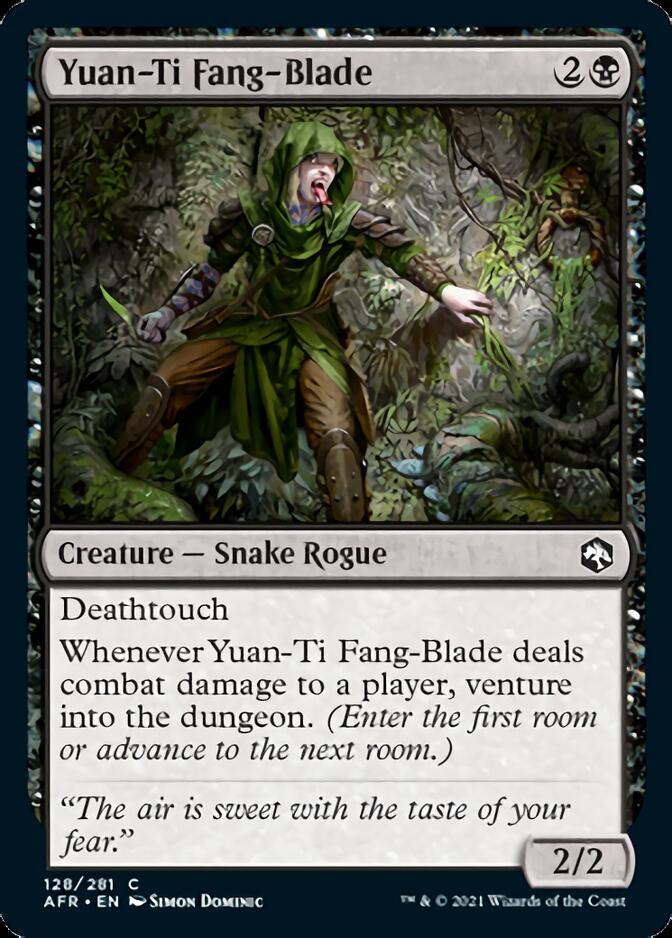 Yuan-Ti Fang-Blade [Dungeons & Dragons: Adventures in the Forgotten Re