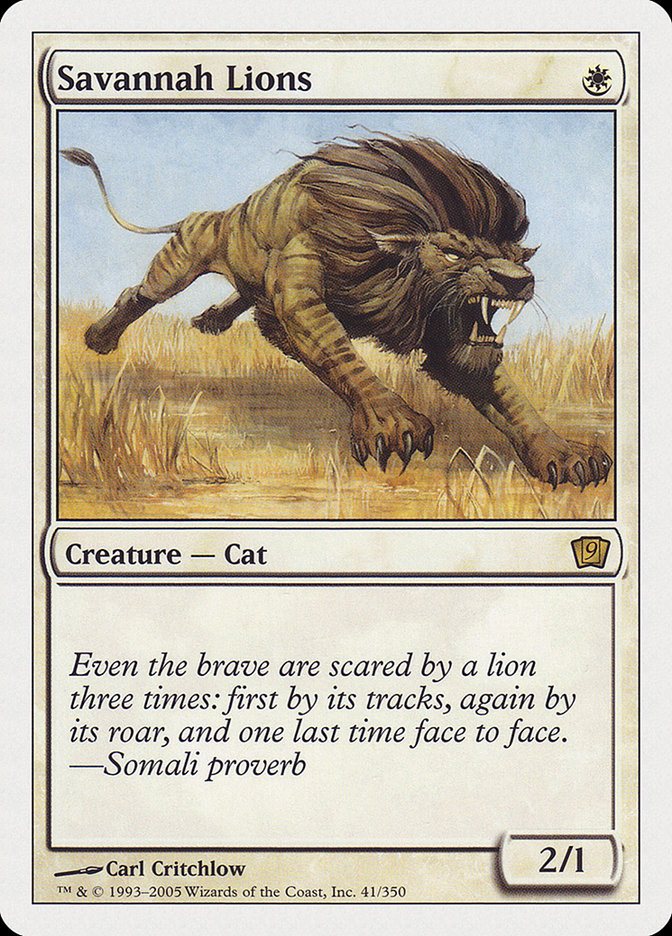 mtg lion cards Carth the Lion