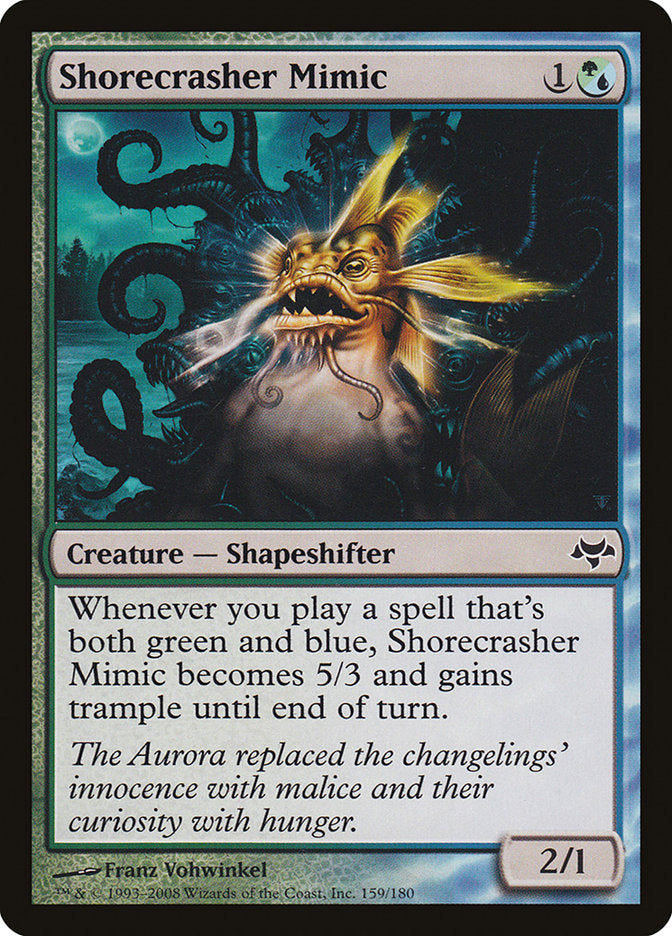 mtg mimic card Metallic | Innistrad Remastered Variants Foil except its a Spirit in addition to its other types.If Ghastly Mimicry would be put into a graveyard from anywhere Mimic Vat