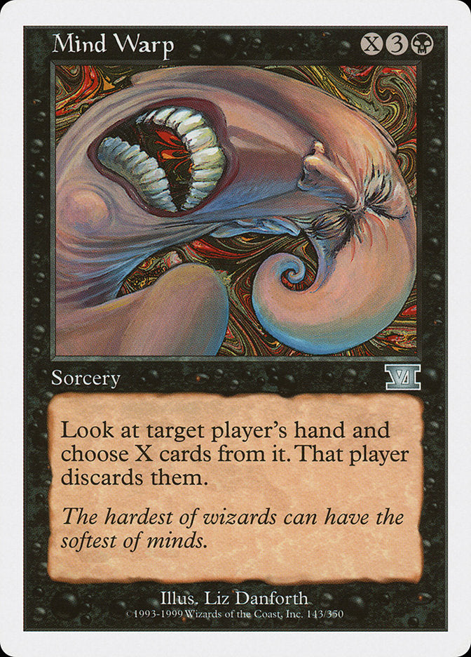 warp cards mtg Mind Warp [Classic Sixth Edition]