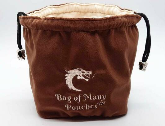 Bag Of Many Pouches - Brown