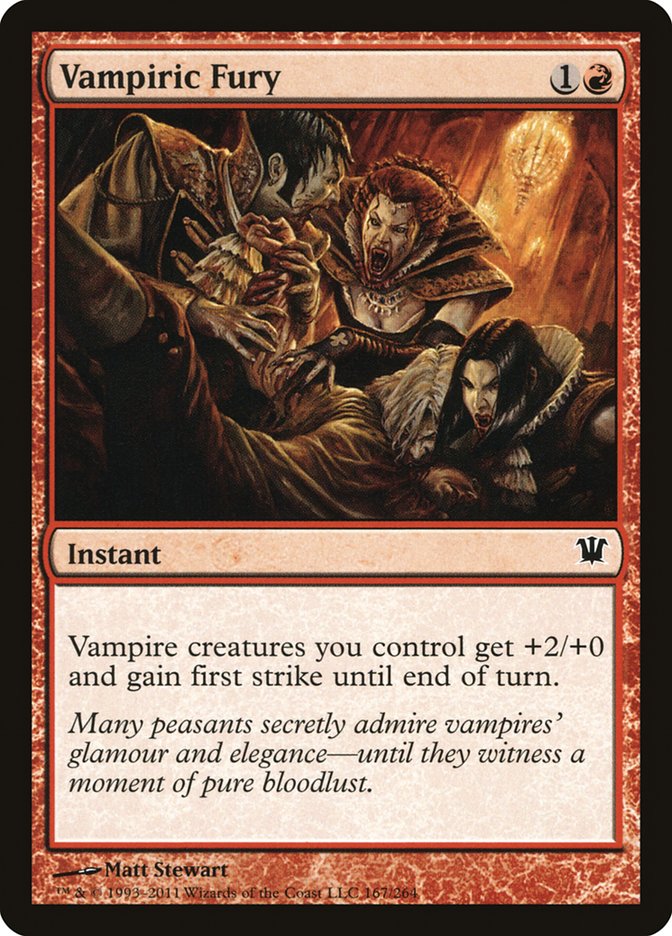 mtg red vampire cards Amaris first of the blood Vampires Vengeance deals 2 damage to each non MTG Magic The Gathering Card