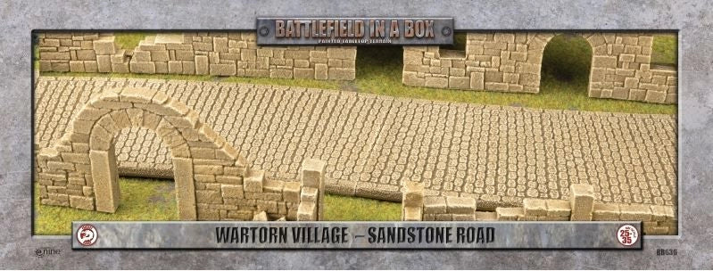 BB636 Wartorn Village: Sandstone Road