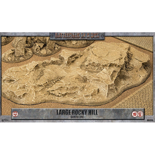 BB638 Sandstone: Large Rocky Hill