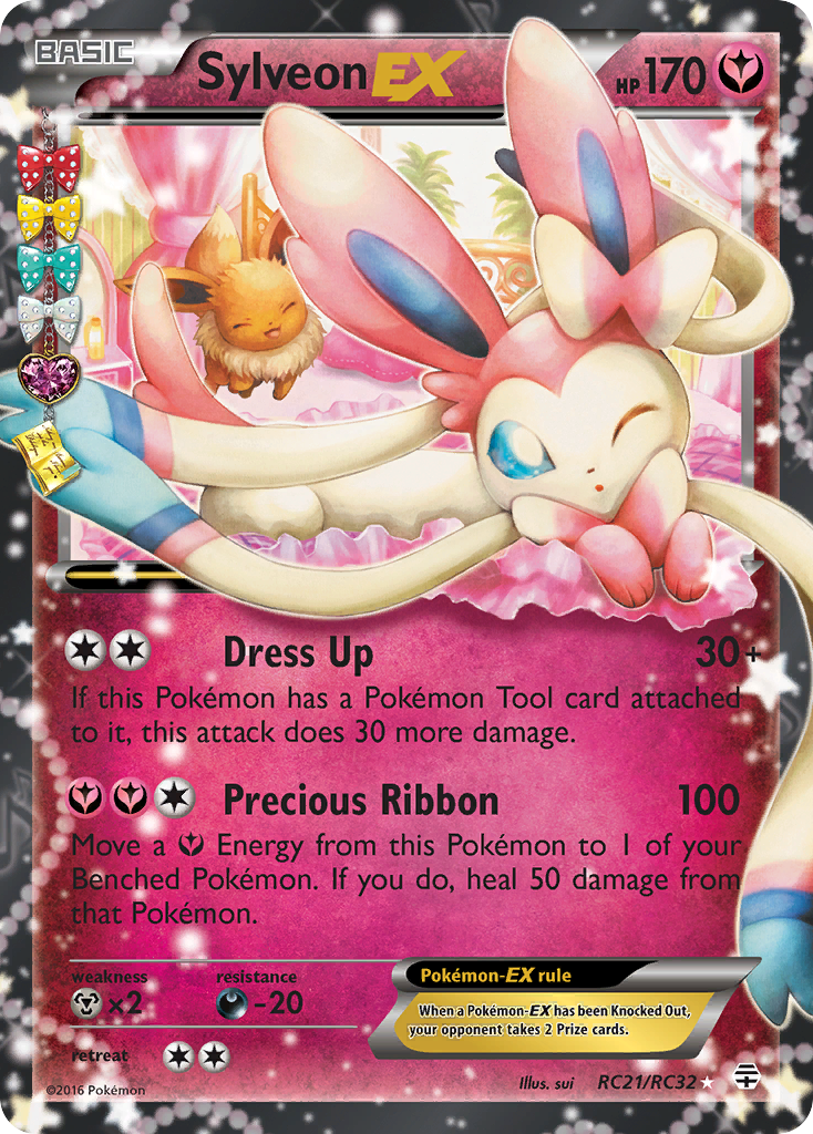 sylveon card pokemon EX #156 EXTENDED ART Raycardza If you do Pokmon card Sylveon