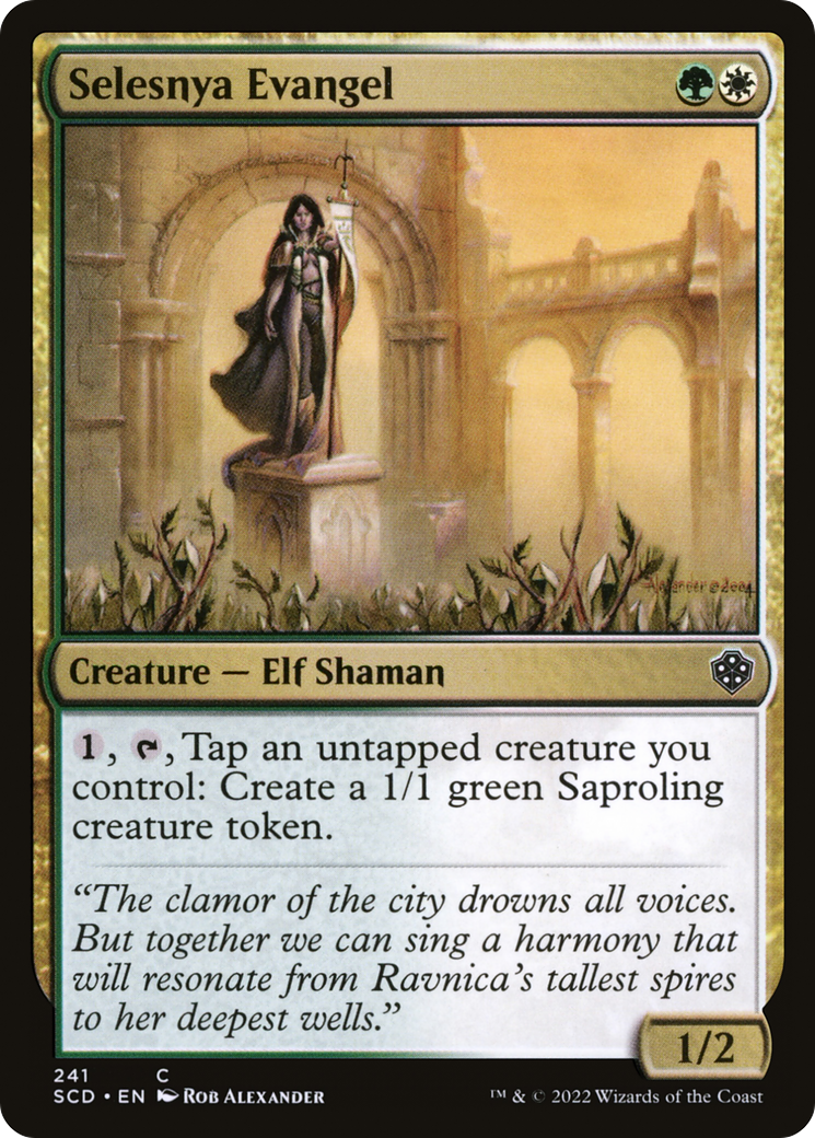mtg selesnya commander deck Builder Starter Pack Kit Green/White MANA Land CommanderComplete Protect your MTG commander deck with a high Selesnya Commanders | PDHREC