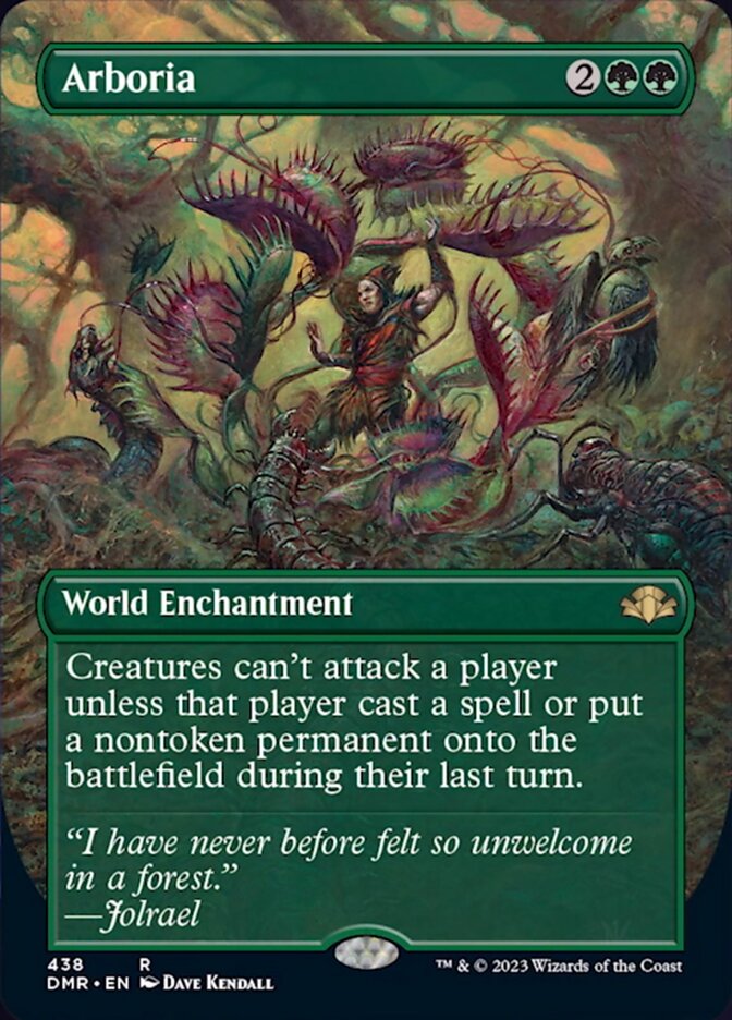 mtg borderless cards Double Masters 2022 Consecrated Sphinx (Alternate Art Borderless) (As this Saga enters and after your draw step Card Kingdom