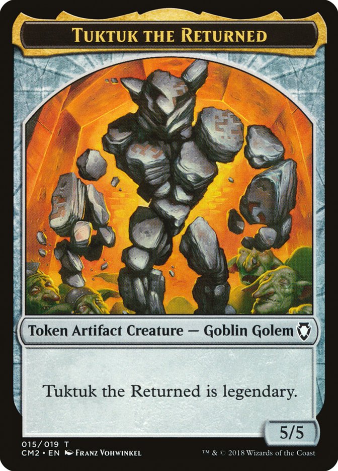 Tuktuk the Returned [Commander Anthology Volume II Tokens]