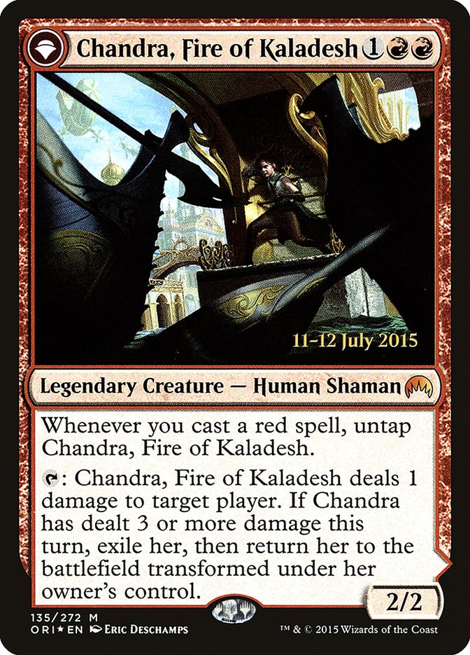 Chandra, Fire of Kaladesh // Chandra, Roaring Flame [Magic Origins Pre Chandra, Fire of Kaladesh // Chandra, Roaring Flame [Magic Origins Pre