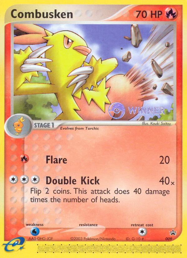 Combusken (009) [Nintendo: Black Star Promos]