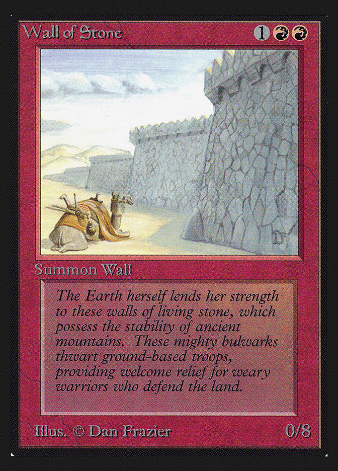 Wall of Stone [International Collectors’ Edition]