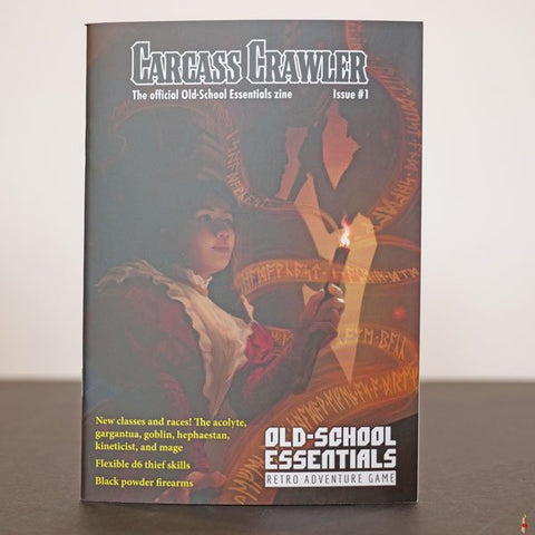 Carcass Crawler - The official Old-School Essentials zine Issue #1