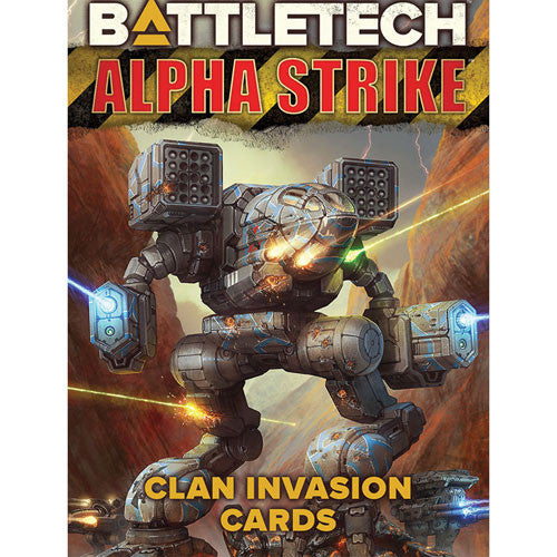 Battletech: Alpha Strike Game Aids - Clan Invasion Cards